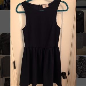 Navy blue dress